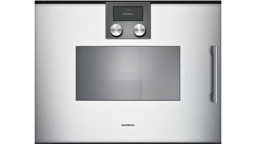 Lò hấp âm tủ Gaggenau BSP221131 200 series -Màu bạc- 50L - Bản lề cửa bên trái